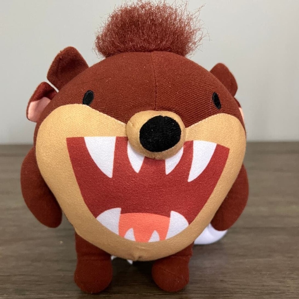 Looney Tunes Taz Tasmanian Devil Plush Toy Factory Round‎ Ball Stuffed Animal